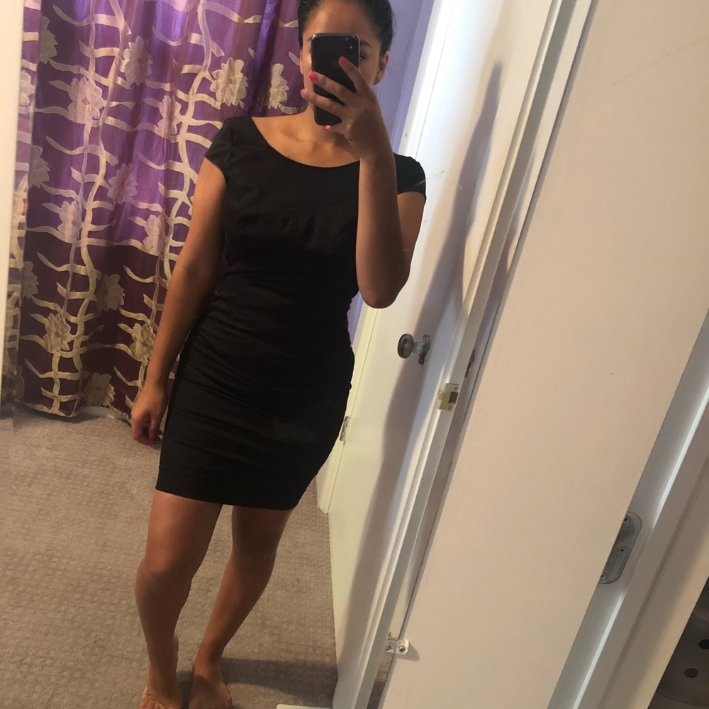 Black Bebe dress